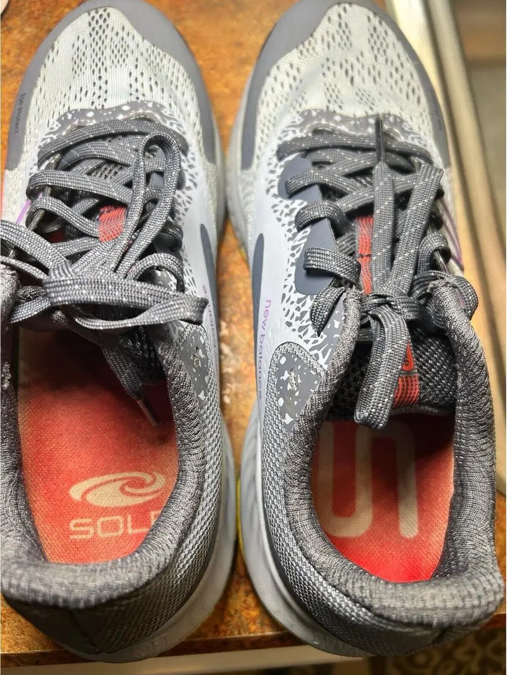 New Balance Nitrel V5 Women's Grey Trail Running Sneakers WTNTRLG5 Shoe Size 8.5